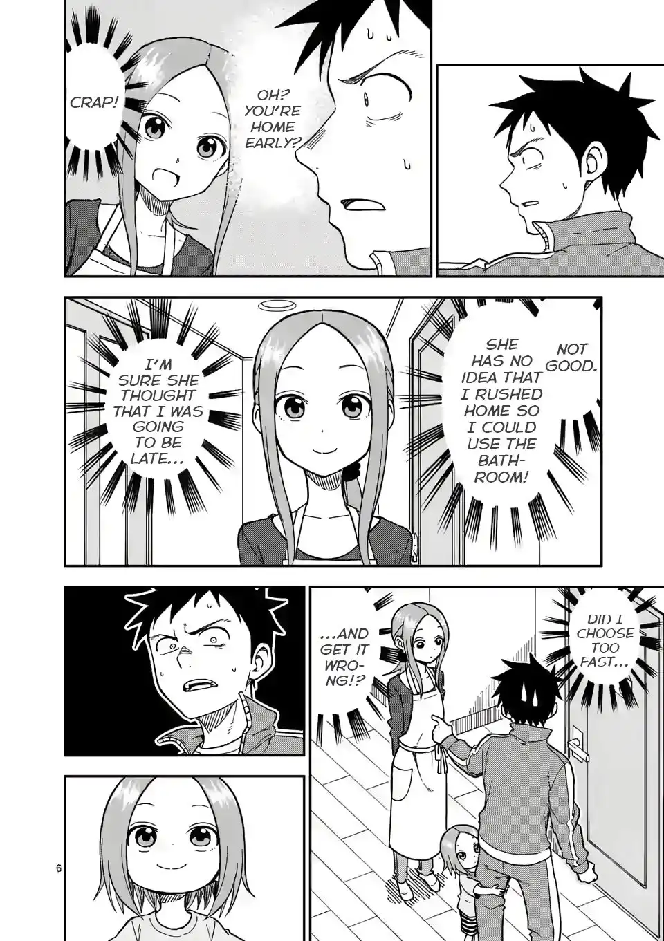 Karakai Jouzu no (Moto) Takagi-san Chapter 134 6